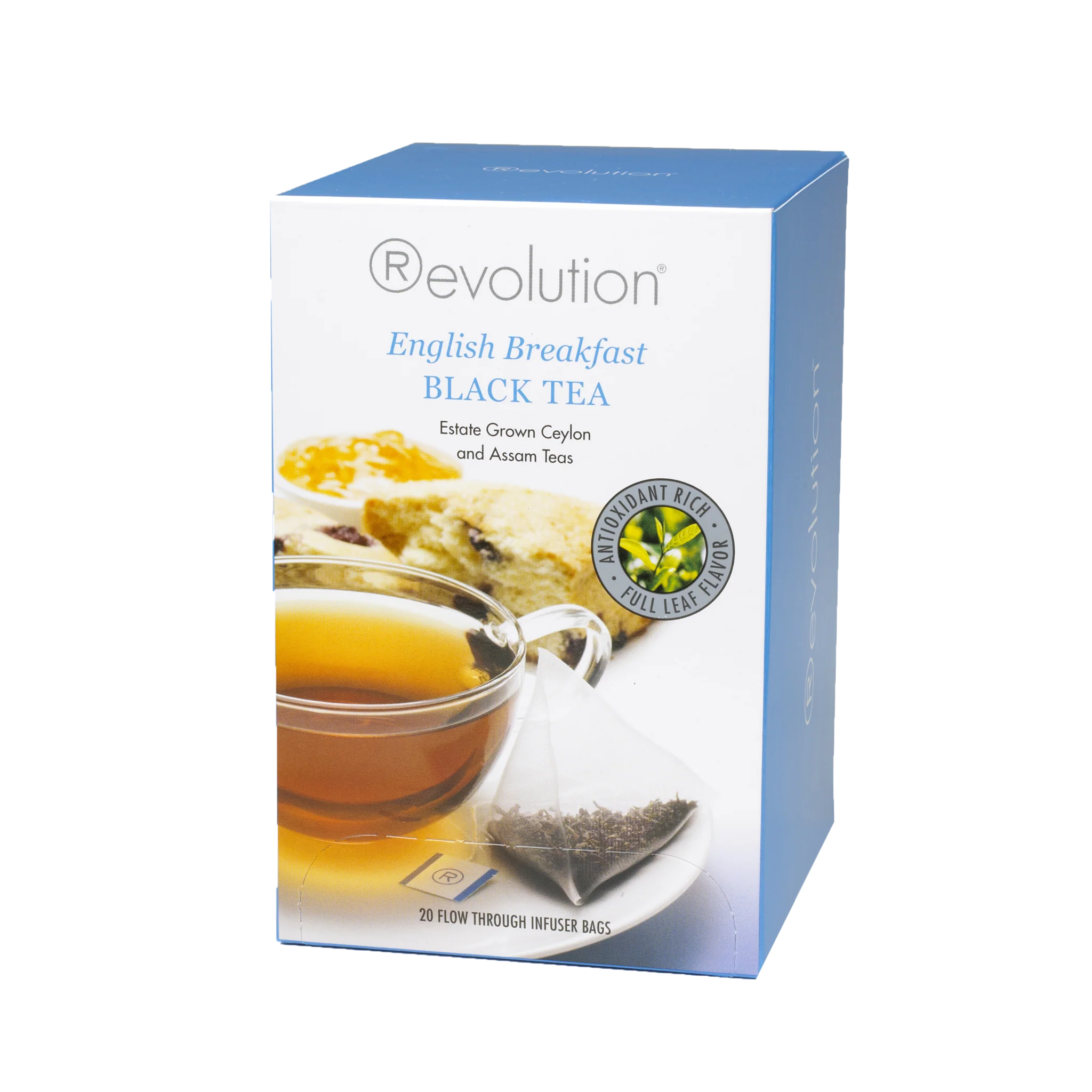 Revolution English Breakfast Black Tea 20 Count